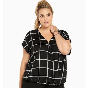 torrid plaid dolman top plus size 2x women
